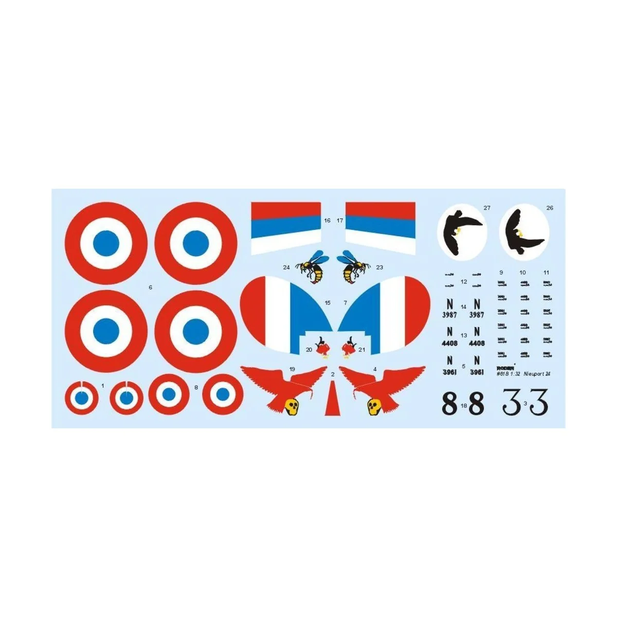 Nieuport 24, 1/32 - Roden 618