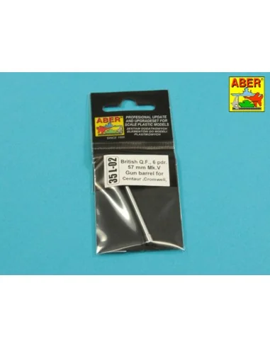 [NO_DESC] Cromwell 57mm gun barrel Mk.V, 1/35 - Aber Models 35 L-002