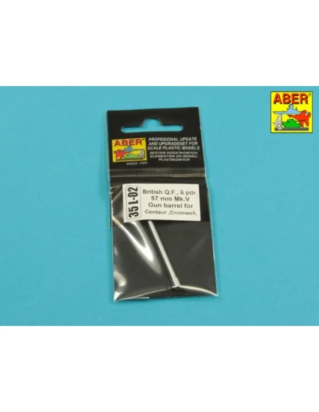 [NO_DESC] Cromwell 57mm gun barrel Mk.V, 1/35 - Aber Models 35 L-002