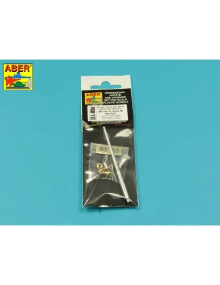 Pak 40/3 barrel with muzzle brake Marder III M, 1/35 - Aber Models ...