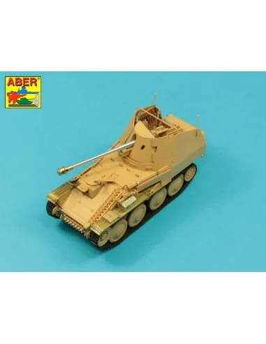 Pak 40/3 barrel with muzzle brake Marder III M, 1/35 - Aber Models ...