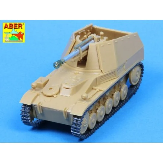 105mm barrel for LeFH 18 & Wespe, 1/72 - Aber Models 72 L-55