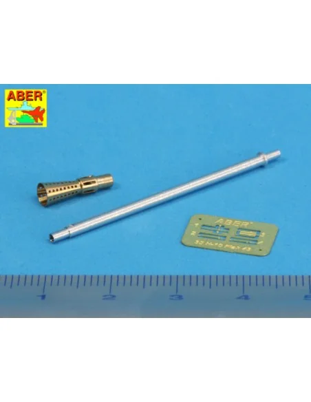 German 37mm Flak 43/1 L/60 Barrel, 1/35 - Aber Models 35 L-010N