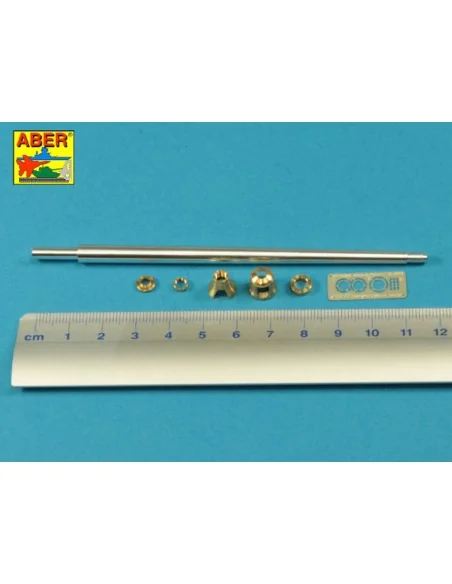 German 88mm Kwk 43/2 L/71 Tiger B Porsche-Turm Early Barrel, 1/35 -...