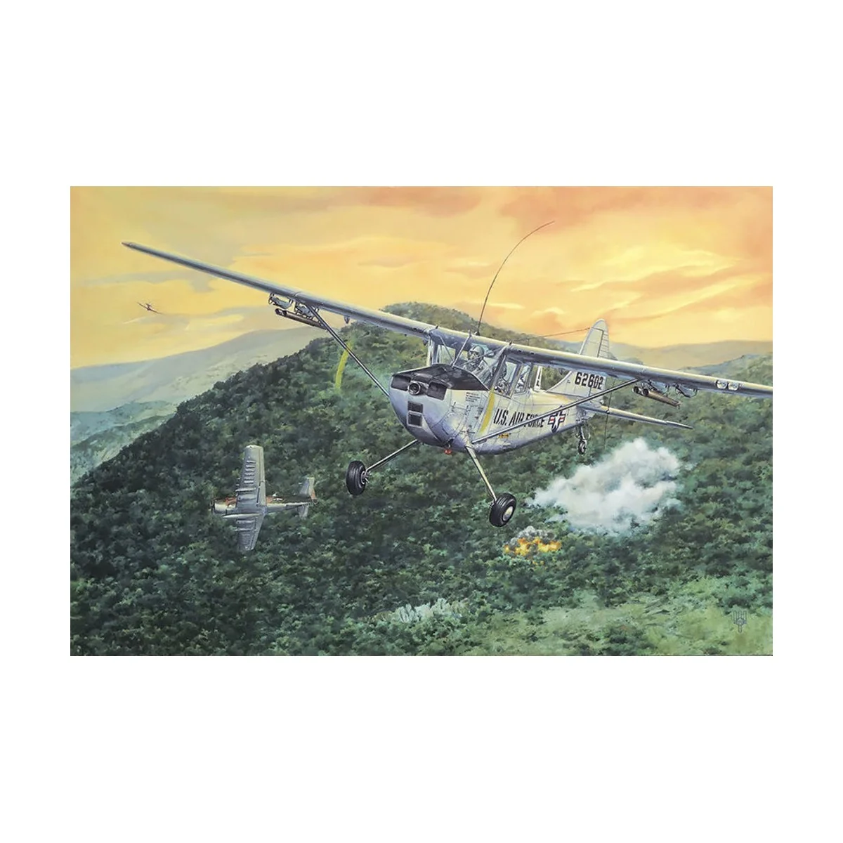 L-19/O-1 Bird Dog, 1/32 - Roden 619 L-19/O-1 Bird Dog, 1/32 - Roden 619