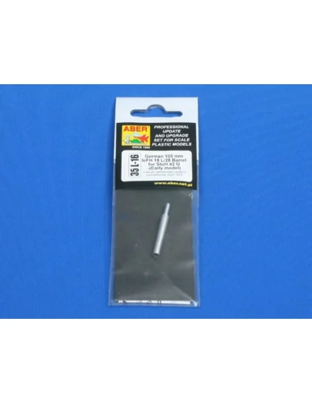 German 105 mm leFH 18 L/28 Barrel for StuH 42 G-(Early model), 1/35...