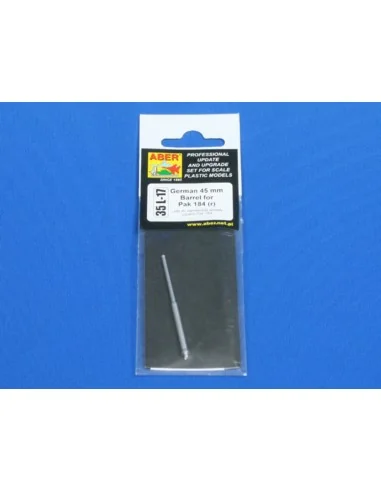 German 45 mm Barrel for Pak 184 I, 1/35 - Aber Models 35 L-017
