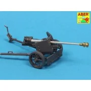 75mm barrel for PaK40 - late muzzle - Aber Models 72 L-56