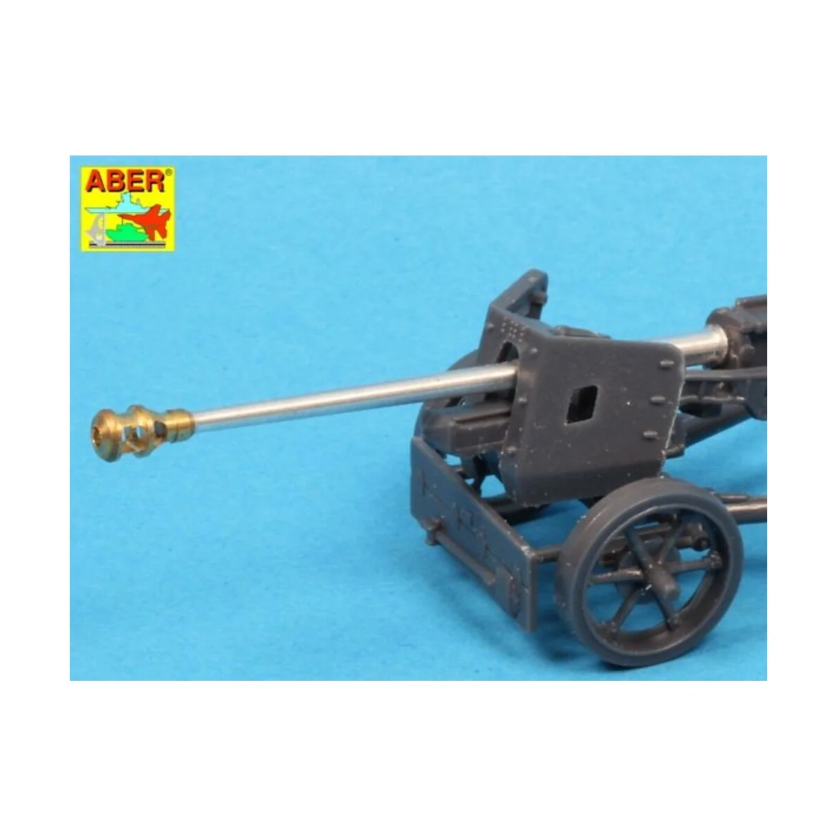 75mm barrel for PaK40 - late muzzle, 1/72 - Aber Models 72 L-56