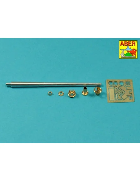German 75 mm Barrel for PaK 40 - Late model, 1/35 - Aber Models 35 ...