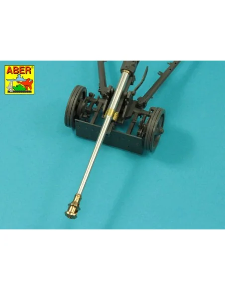 German 75 mm Barrel for PaK 40 - Late model, 1/35 - Aber Models 35 ...