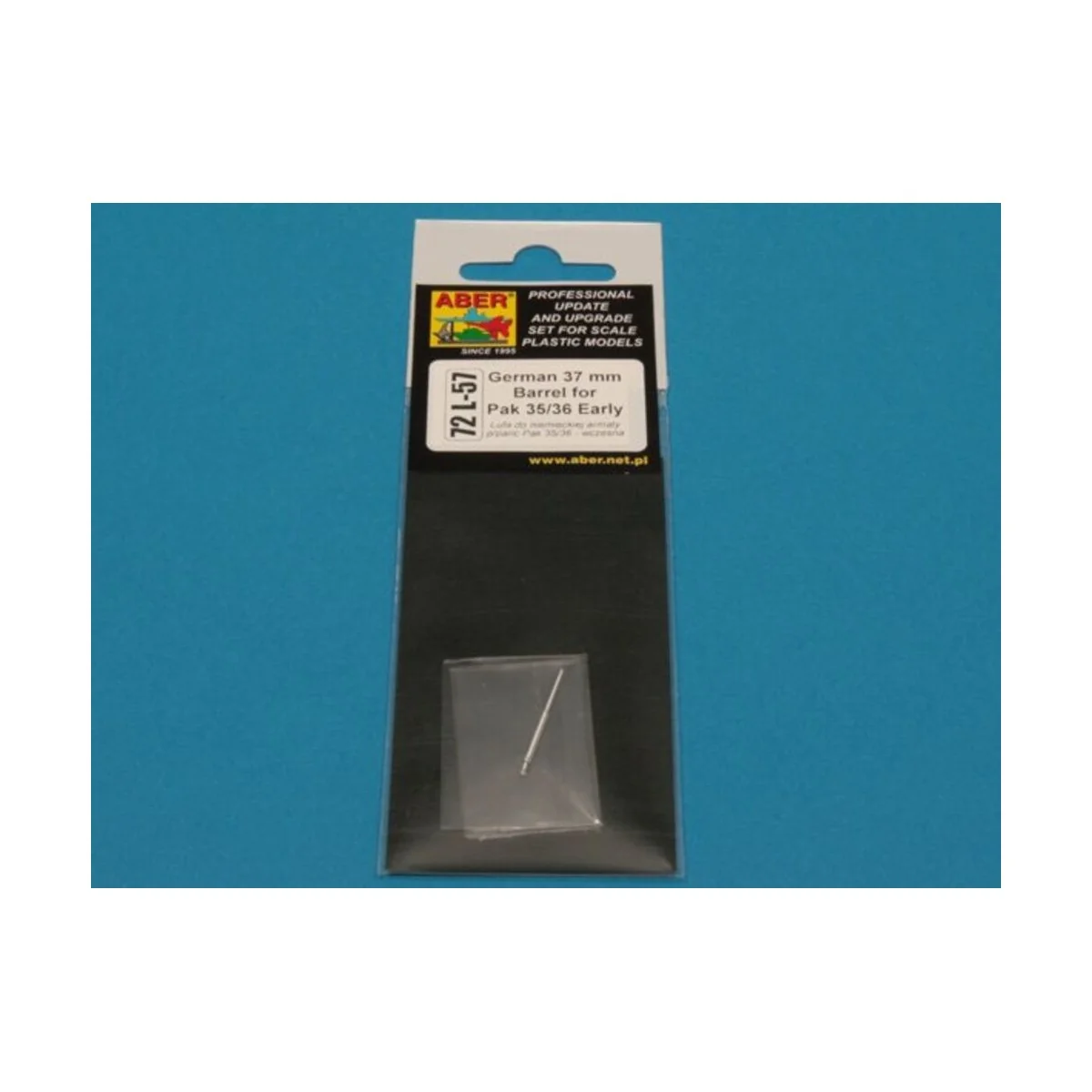 Barrel for Pak 35/36 Early, 1/72 - Aber Models 72 L-57