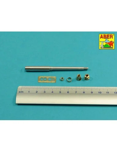 German 88mm KwK36/L56 Tiger I late barrel, 1/35 - Aber Models 35 L-...
