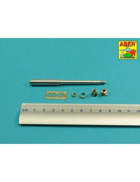 German 88mm KwK36/L56 Tiger I late barrel, 1/35 - Aber Models 35 L-...
