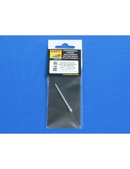 Germ50mmKwK39L/60 Barrel Pz.Kpfw.IIIAusf J, L, M, N, 1/35 - Aber Mo...