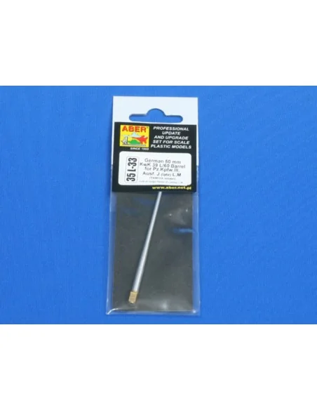 Germ50mm KwK39L/60 Barr for Pz.Kpfw.IIIAusf. J (late)L, M, 1/35 - A...