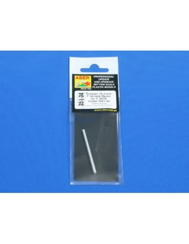 Russian 76, 2mm F-34tank Barrel ort-34/76model 1941-43, 1/35 - Aber...