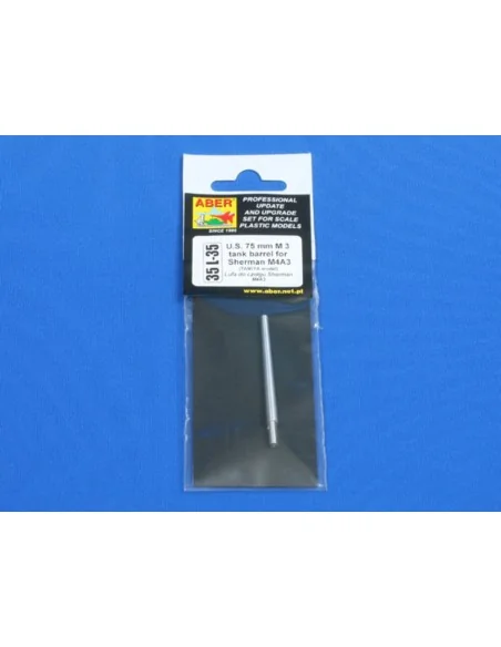[NO_DESC] U.S. 75mm tank Barrel for Sherman M4A3, 1/35 - Aber Model...