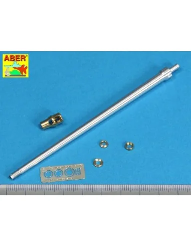 7, 5cm gun barrel for Panther Ausf.G Late -Tamiya, 1/35 - Aber Mode...