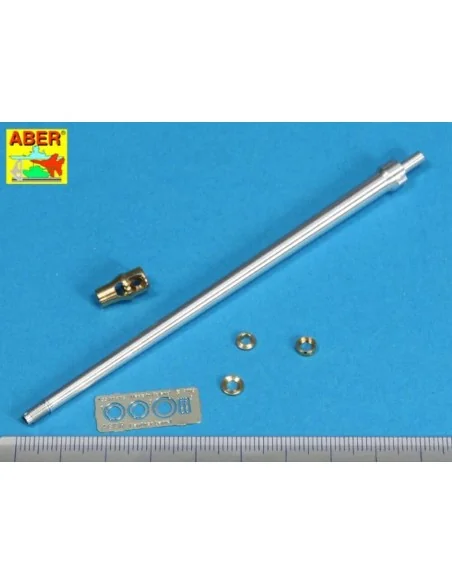 7, 5cm gun barrel for Panther Ausf.G Late -Tamiya, 1/35 - Aber Mode...