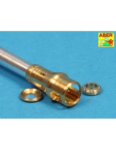7, 5cm gun barrel for Panther Ausf.G Late -Tamiya, 1/35 - Aber Mode...