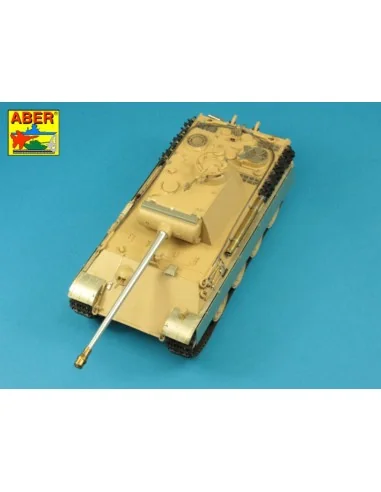 7, 5cm gun barrel for Panther Ausf.G Late -Tamiya, 1/35 - Aber Mode...