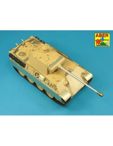 7, 5cm gun barrel for Panther Ausf.G Late -Tamiya, 1/35 - Aber Mode...