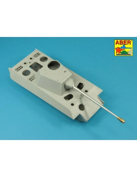7, 5cm gun barrel for Panther Ausf.G Late -Tamiya, 1/35 - Aber Mode...