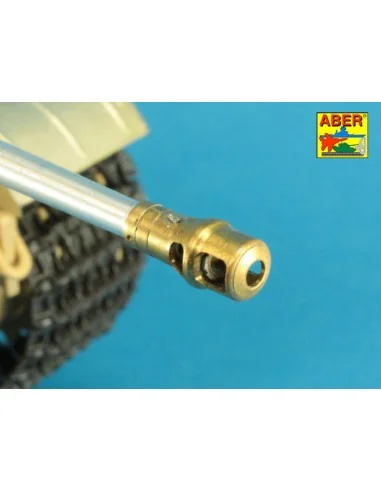 7, 5cm gun barrel for Panther Ausf.G Late -Tamiya, 1/35 - Aber Mode...