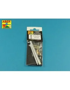 German 88mm L/71 barrel for PaK 43/41, 1/35 - Aber Models 35 L-041