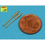 Set of 2 gun barrels KwK 38, 1/72 - Aber Models 72 L-58