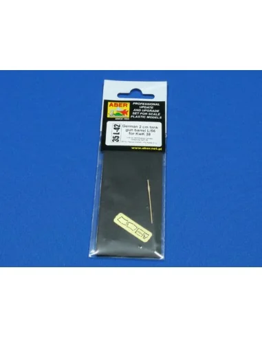 German 2 cm tank gun barrel L/56 for KwK 38, 1/35 - Aber Models 35 ...