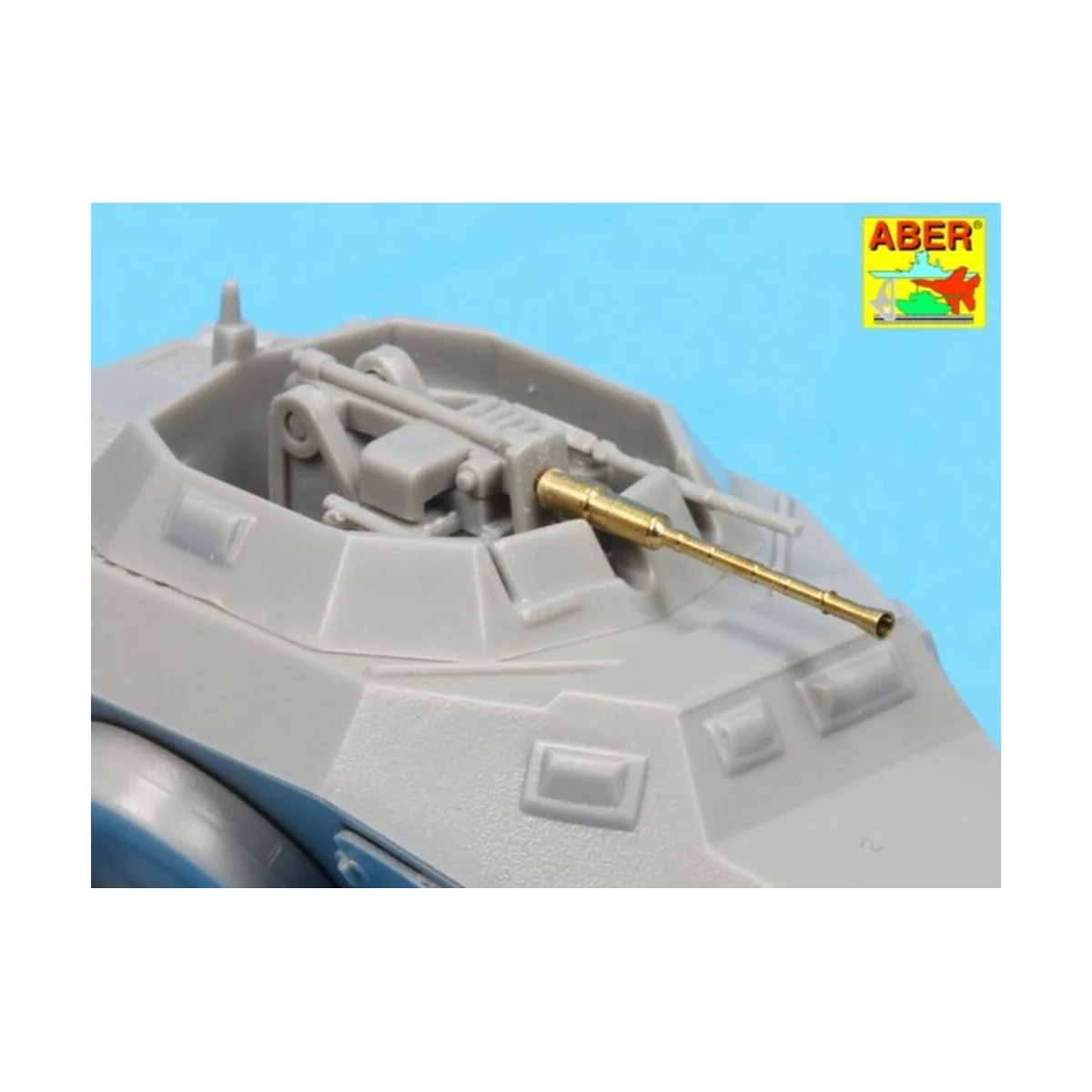 Set of 2 gun barrels KwK 38, 1/72 - Aber Models 72 L-58