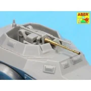 Set of 2 gun barrels KwK 38, 1/72 - Aber Models 72 L-58