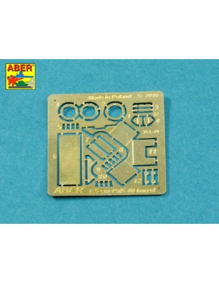 [NO_DESC] German 75mm barrel for PaK 40 - middle model, 1/35 - Aber...