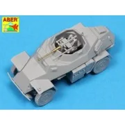 Set of 2 gun barrels KwK 38, 1/72 - Aber Models 72 L-58