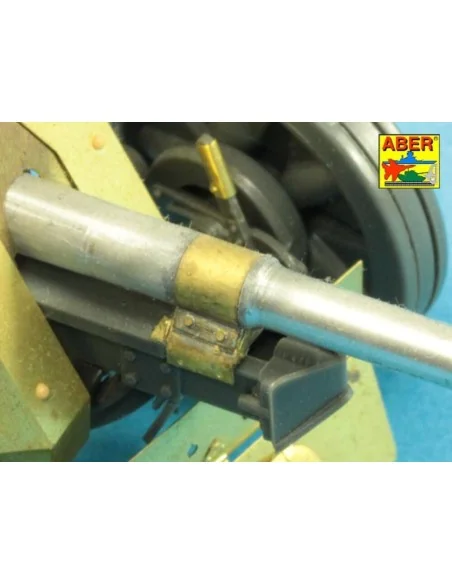 German 75mm barrel for PaK 40 - middle model, 1/35 - Aber Models 35...