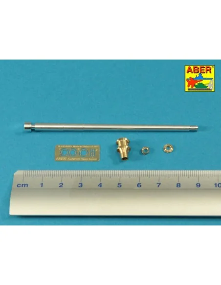 Germ.75mm barrel for KwK 40L/48 with early model muzzle brake for P...
