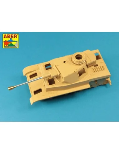 Germ.75mm barrel for KwK 40L/48 with early model muzzle brake for P...
