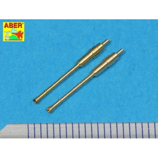 Set of 2 gun barrels KwK 38, 1/72 - Aber Models 72 L-58