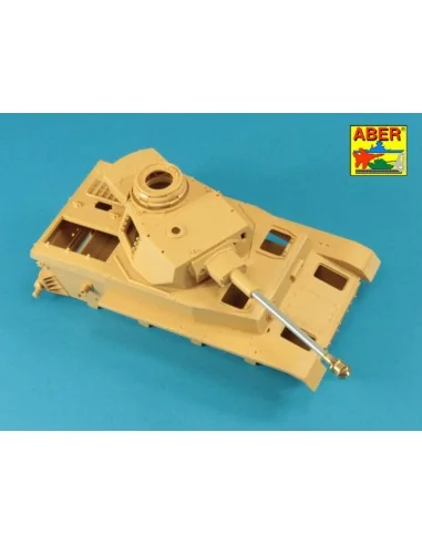 Germ.75mm barrel for KwK 40L/48 with early model muzzle brake for P...