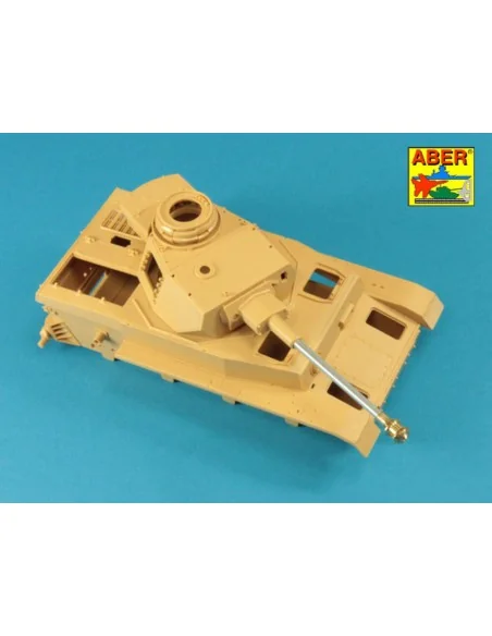 Germ.75mm barrel for KwK 40L/48 with early model muzzle brake for P...