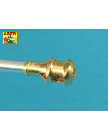 Germ.75mm barrel for KwK 40L/48 with early model muzzle brake for P...