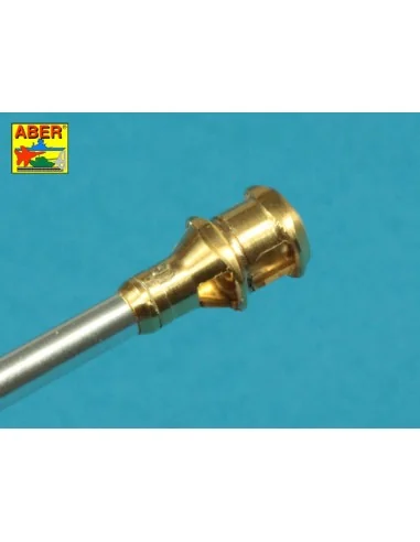 Germ.75mm barrel for KwK 40L/48 with early model muzzle brake for P...