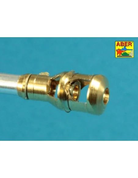 Germ.75mm barrel for KwK 40L/48 with early model muzzle brake for P...