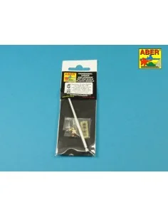 Germ.75mm barrel for KwK40L/48 with middle model muzzle brake for P...