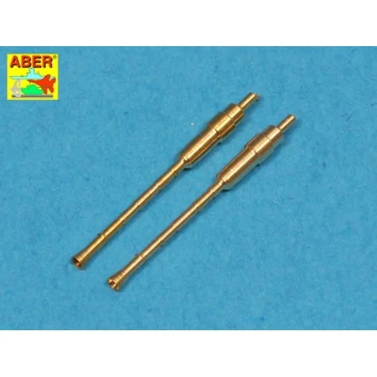 Set of 2 gun barrels KwK 38 - Aber Models 72 L-58