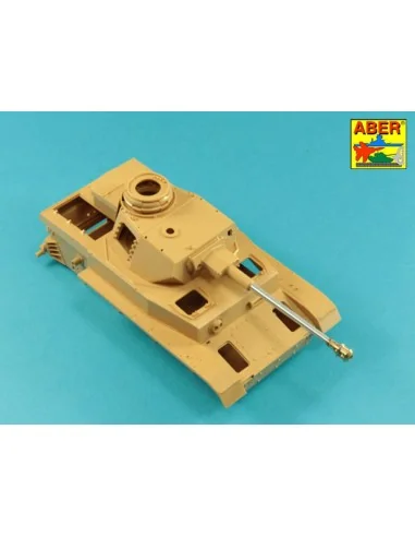 Germ.75mm barrel for KwK40L/48 with late model muzzle brake for Pz....