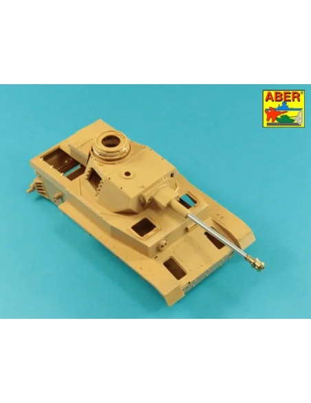 Germ.75mm barrel for KwK40L/48 with late model muzzle brake for Pz....
