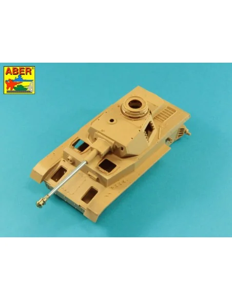 Germ.75mm barrel for KwK40L/48 with late model muzzle brake for Pz....